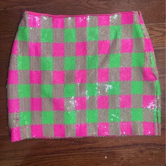 Trina Turk Sequin Skirt - Picture 3 of 3